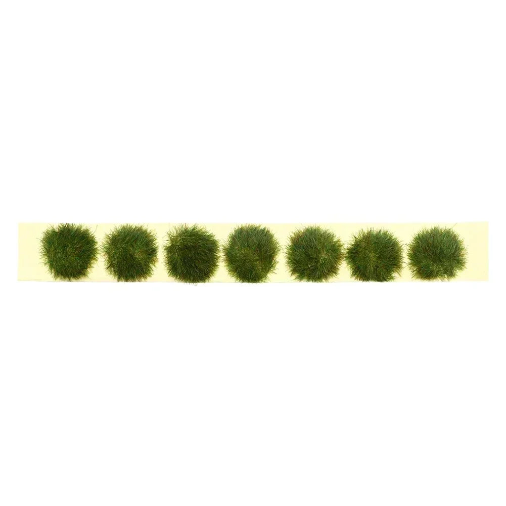 Miniature Flowers Grass Tufts Model For HO Train Railway Building Garden Scene Model Railway/Train Layout Scenery. Miniature detail.