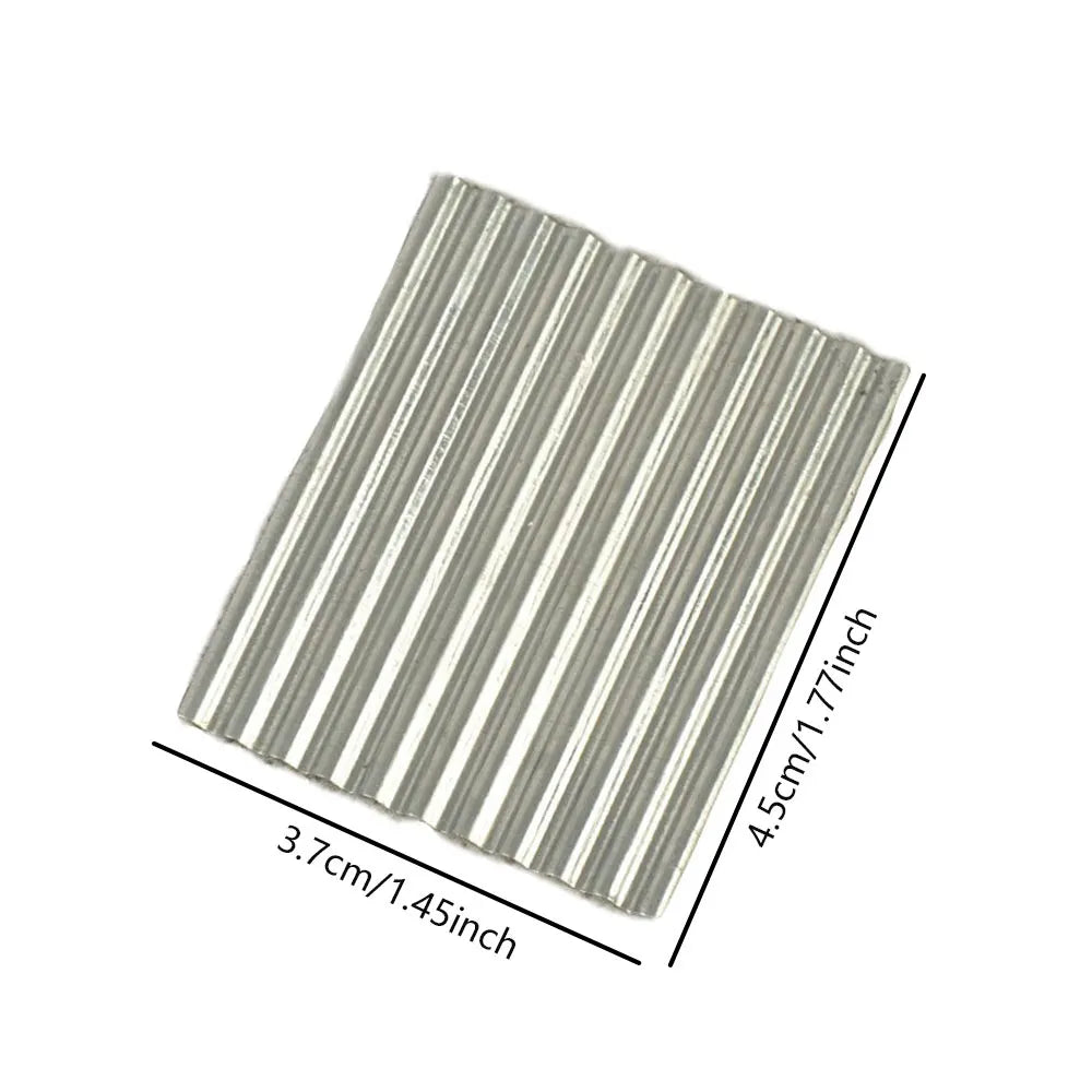 1:35 Scale Metal Roof For Model Building Scene Layout Sheet Corrugated Roof