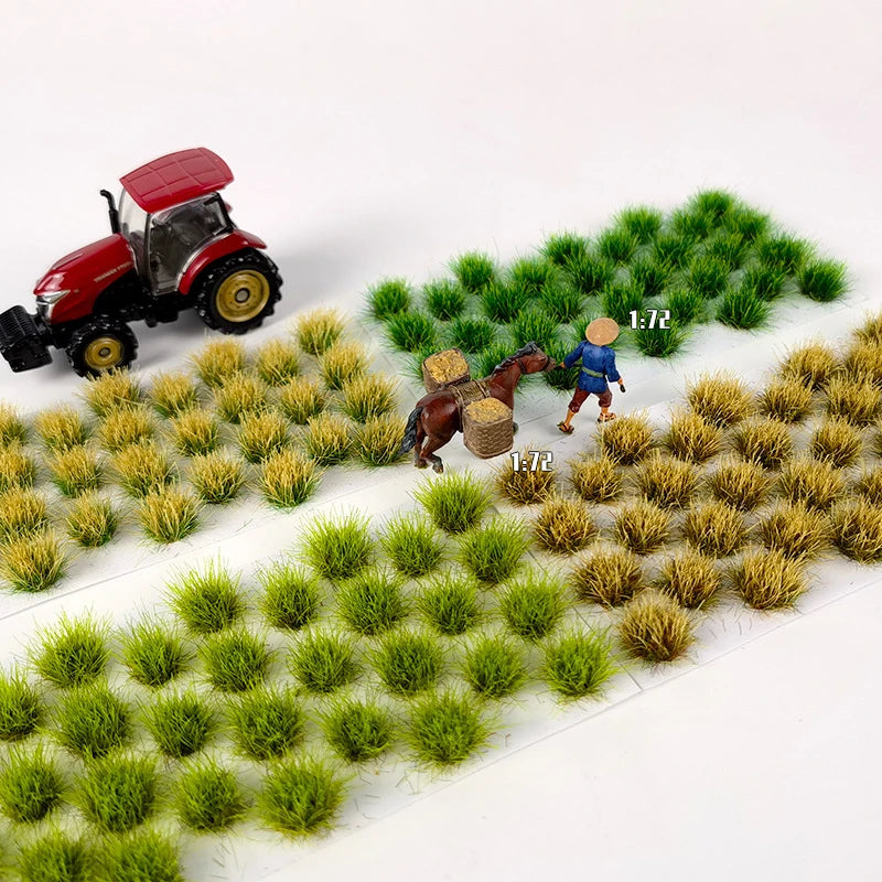 32PCS Seasonal Grass Tuft Model for Building Model Railroad Scenery