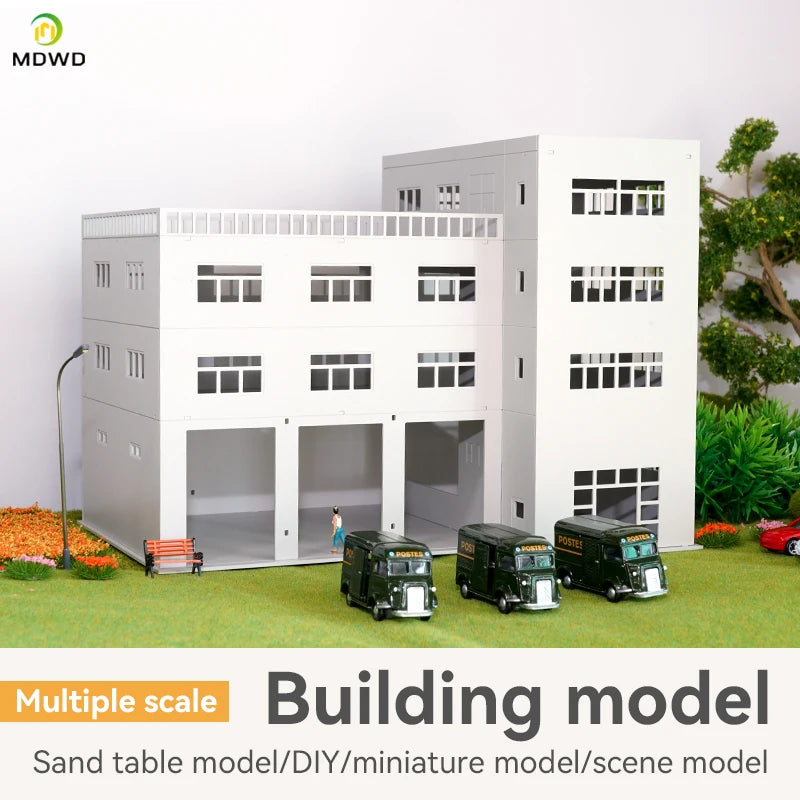 Small and Short House Model Building Model Railway Scenery 1/150 1/144 1/100 1/87 1/64