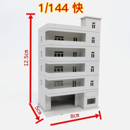 1/150 Scale Building City Street. Model Railway Layout Scene