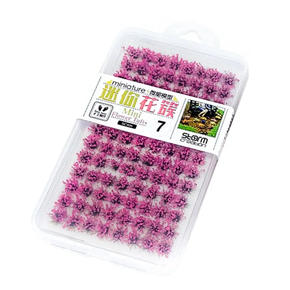 Miniature Flower Grass. Model Railway/Train Layout Scenery. Miniature detail.