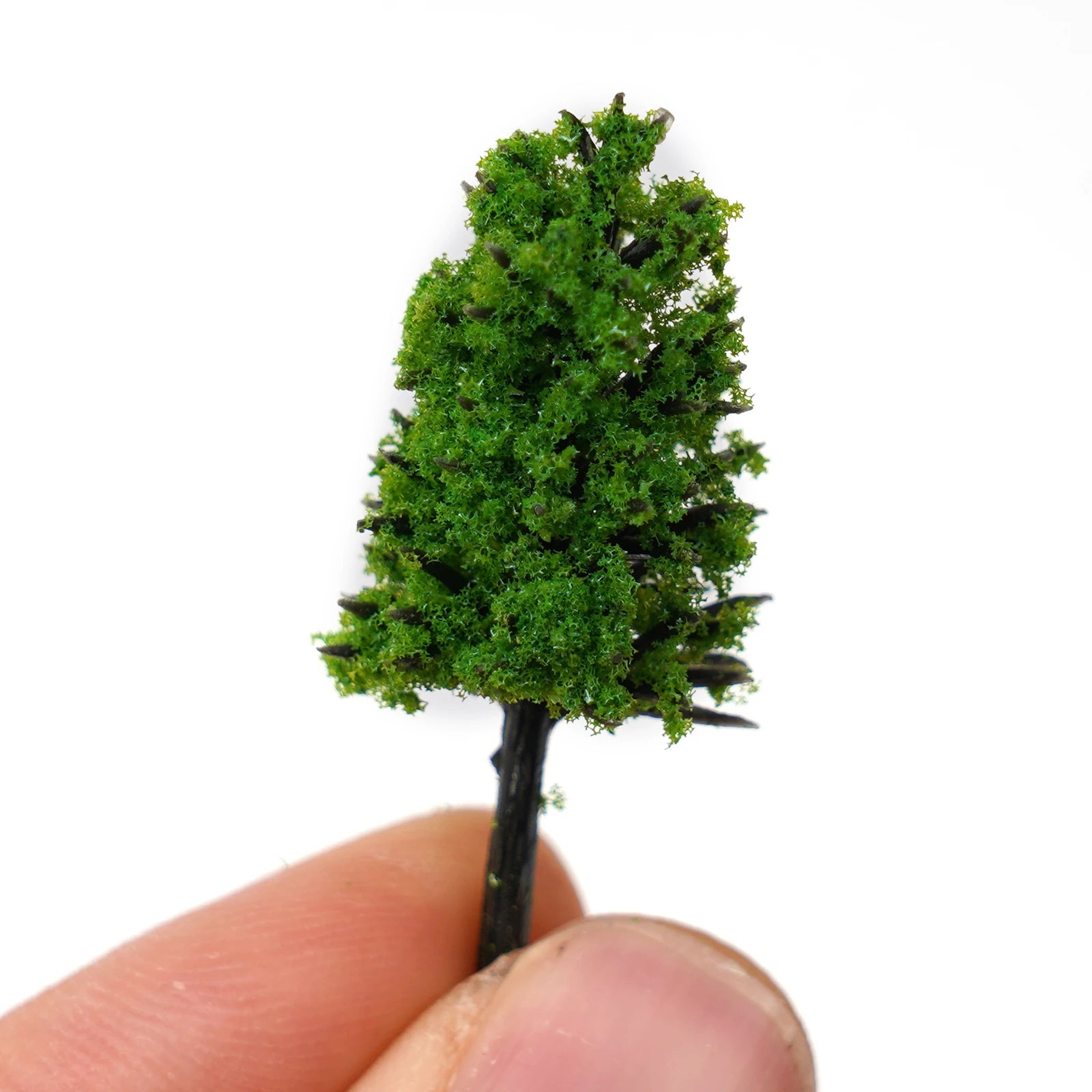 50-PCS Miniature Trees for Model Train Layout Scenery and Landscapes