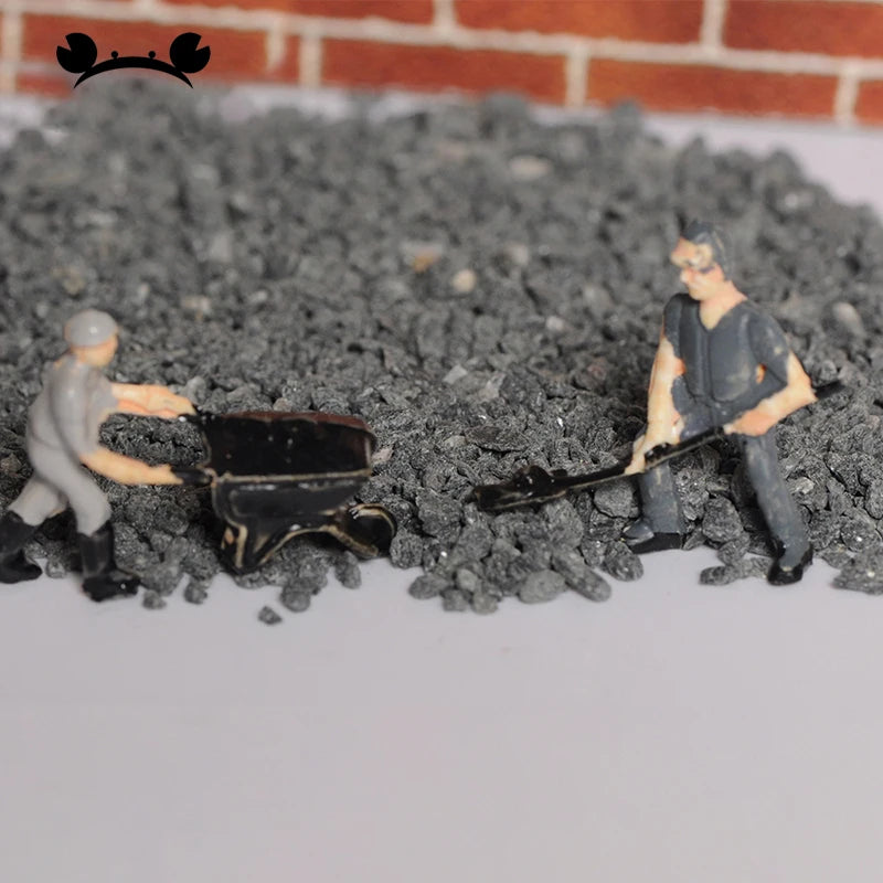 HO Scale Model Railway Ballast 100g Natural Stone Gravel for Railway Scenery