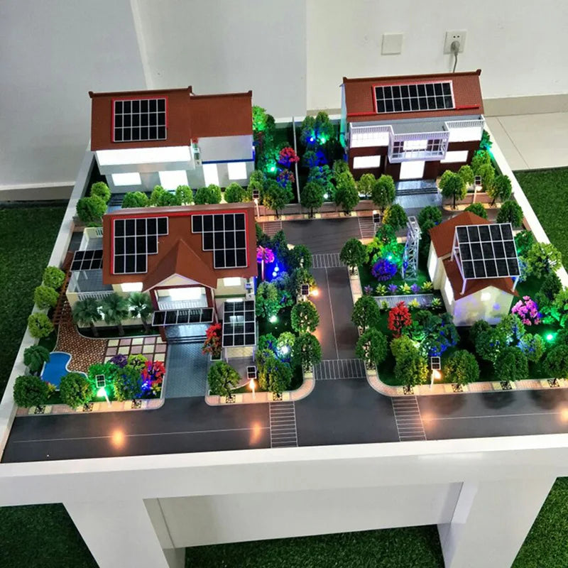Scale 1:64 1:87 Simulation Solar Panels for Model Railway 1Pc