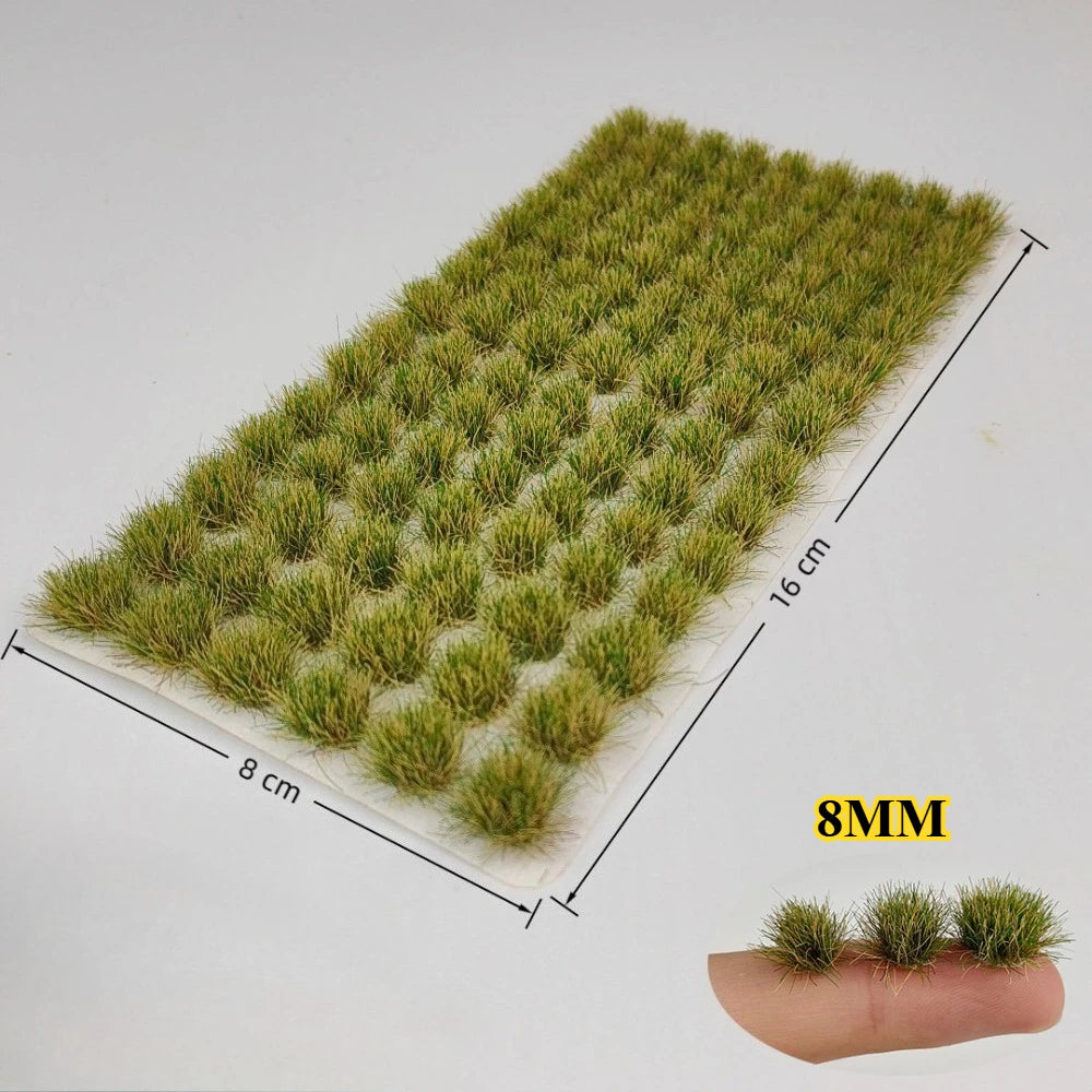 1 Pack Static Grass Tufts Model Railway Scenery Miniature Landscape