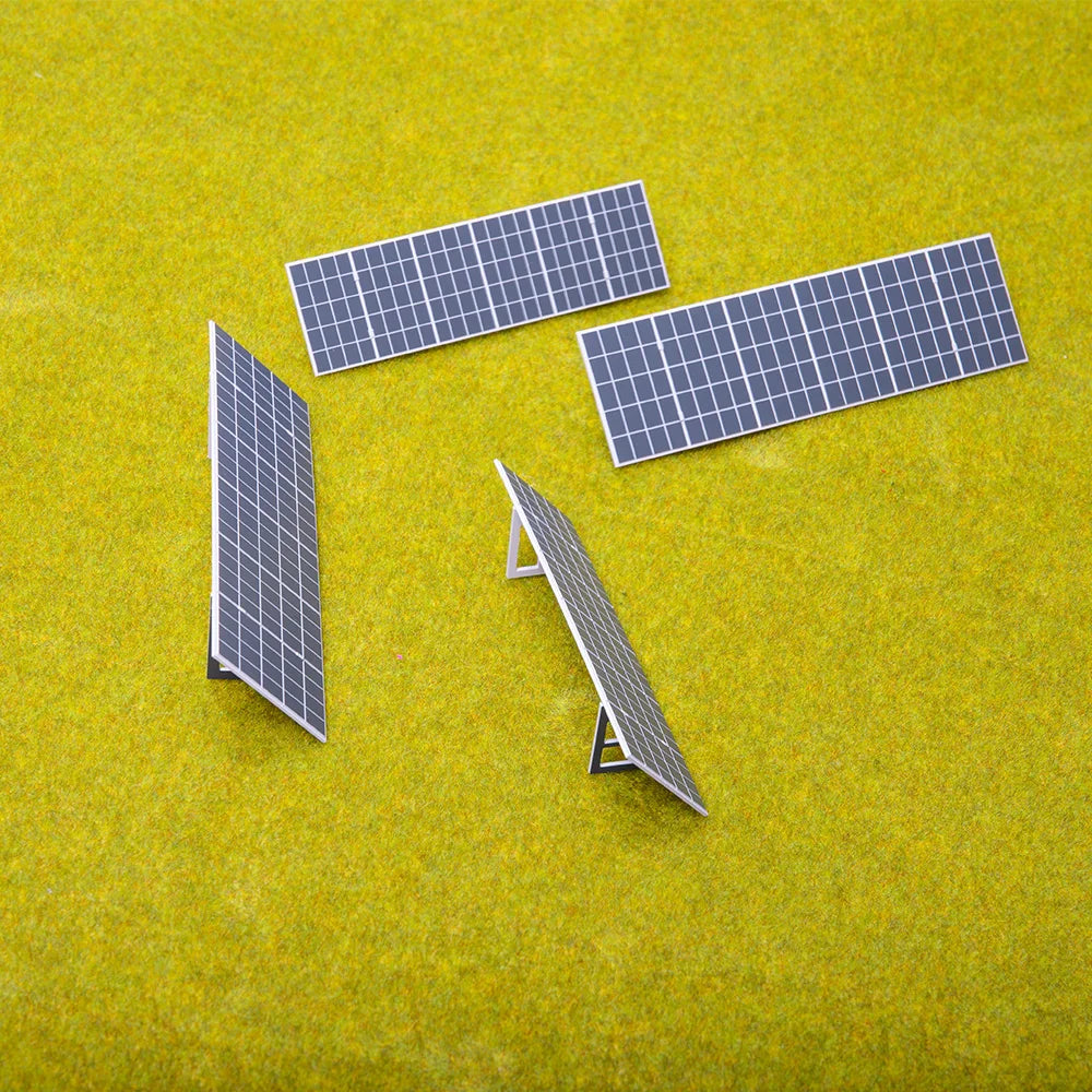 Scale 1:64 1:87 Simulation Solar Panels for Model Railway 1Pc