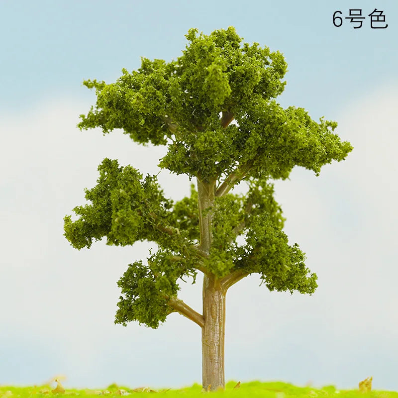 10pcs 5.5CM Trees for Model Train Railroad Layout Scenery