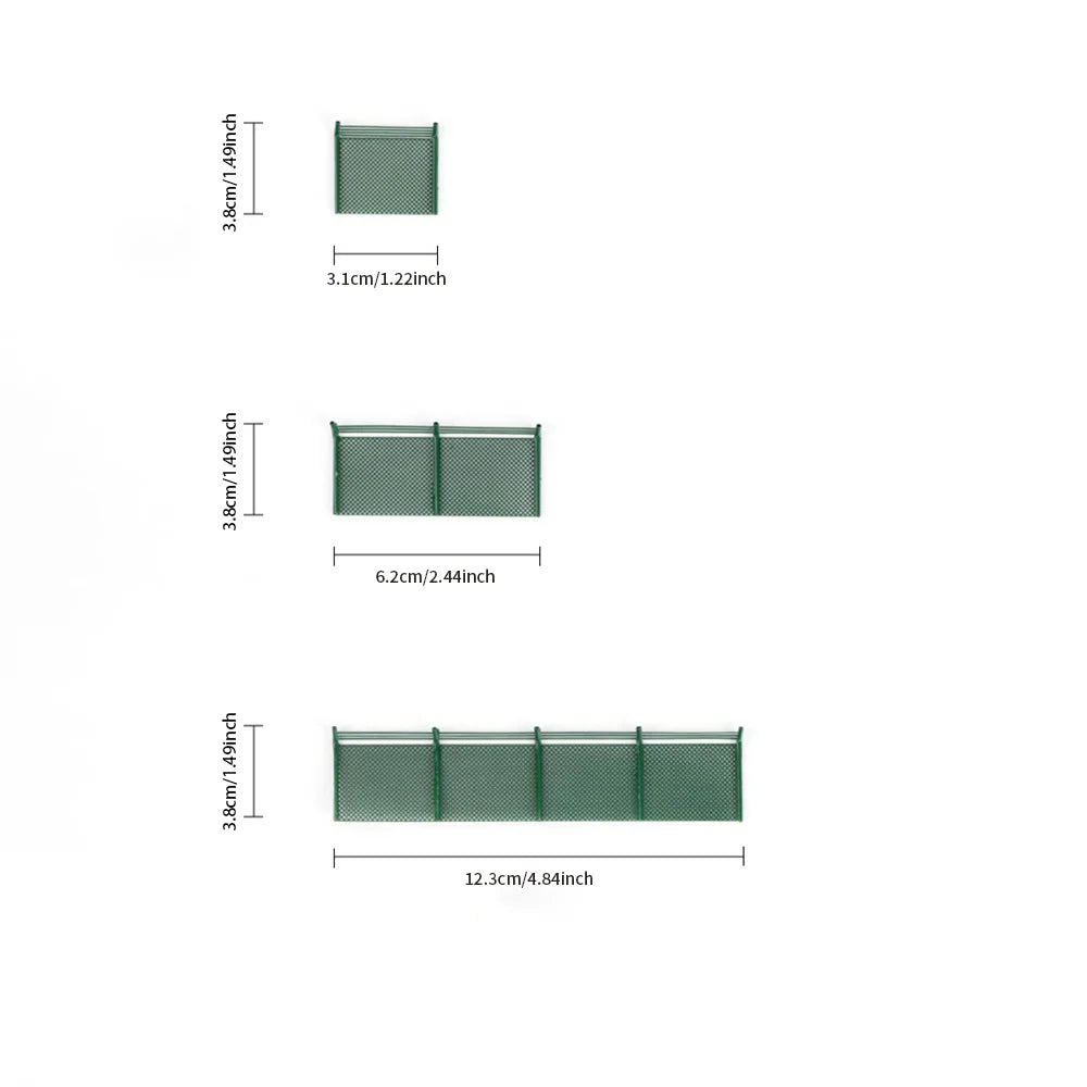 Model Fence Barriers For Model Railway Scenery