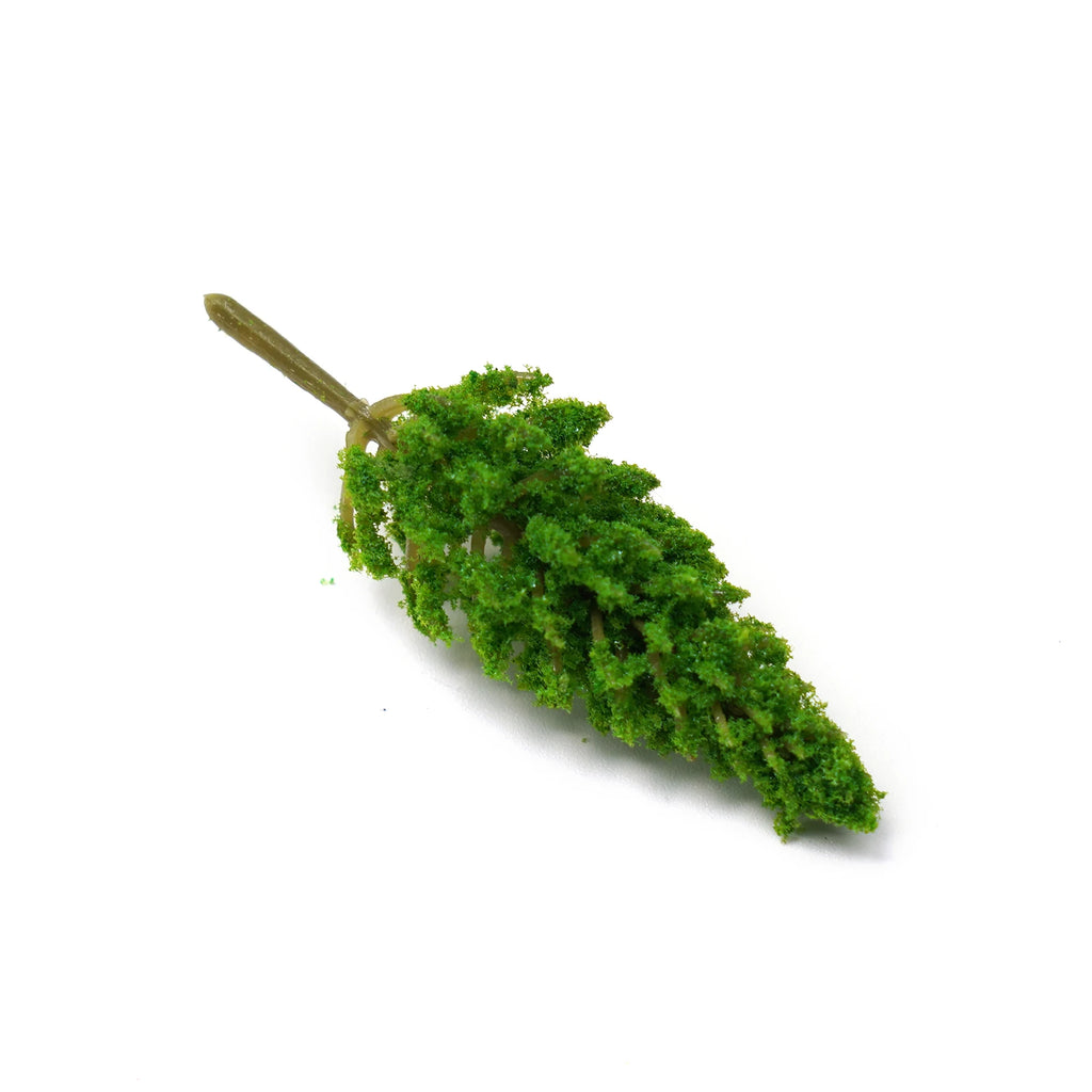 50-PCS Miniature Trees for Model Train Layout Scenery and Landscapes