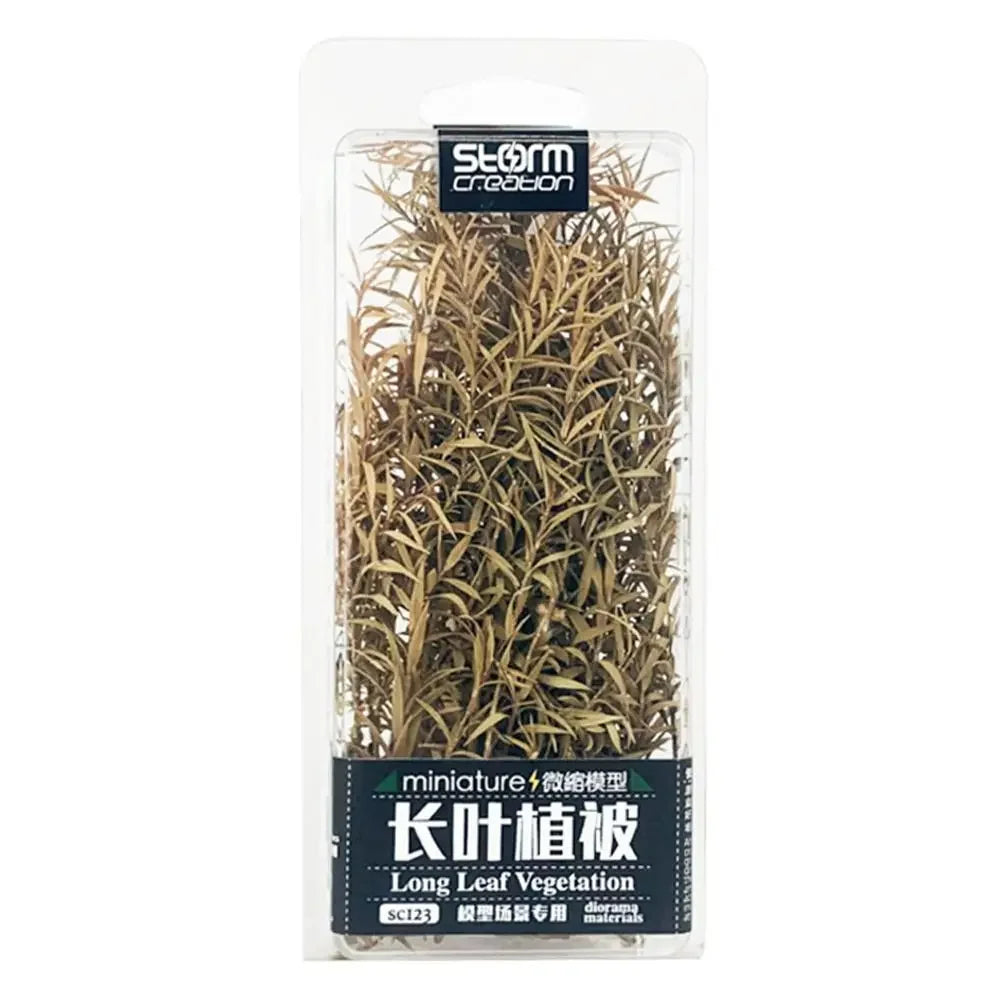 Long Leaf Grass Cluster. Model Railway Scenery Micro Landscape DIY Accessories