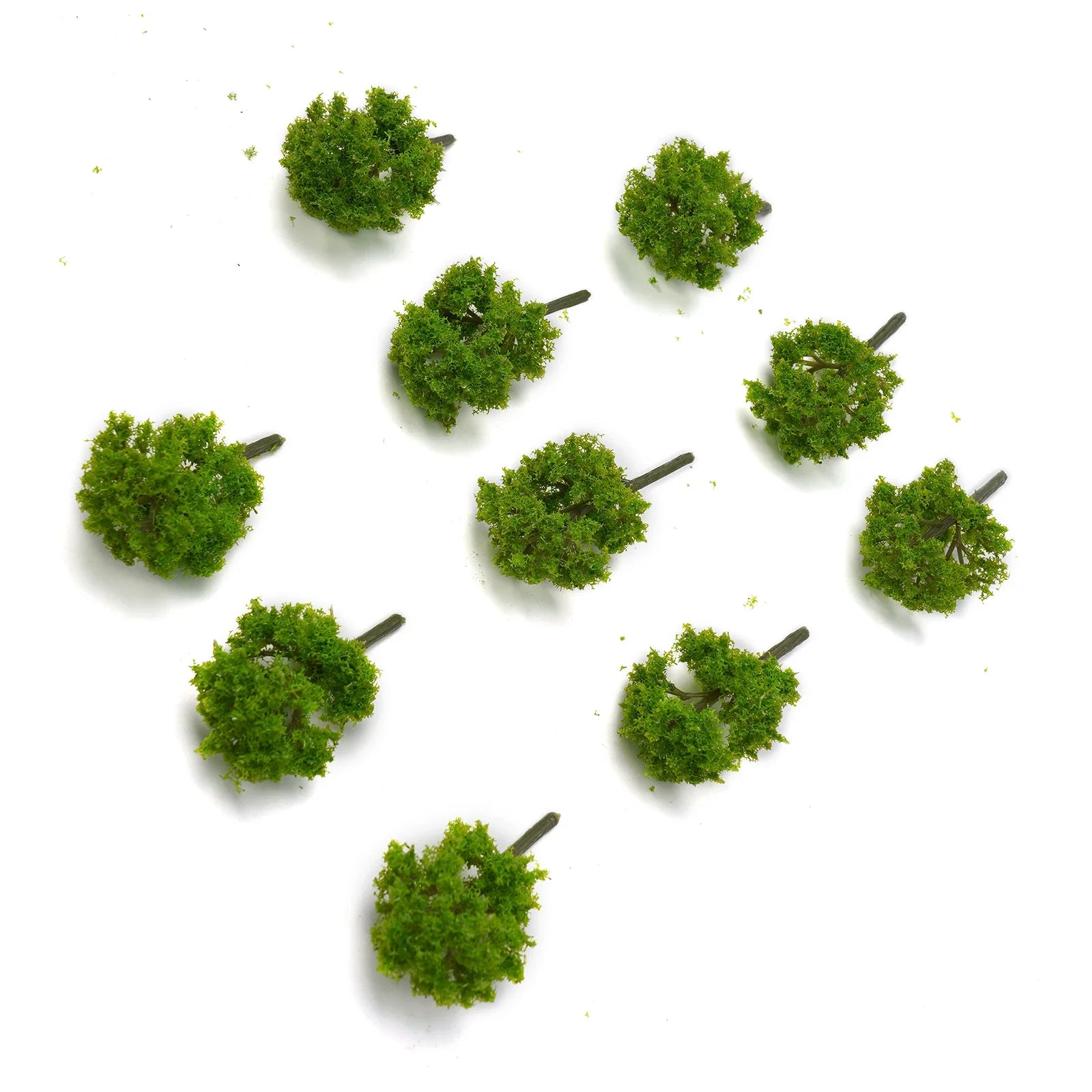 10 Trees For Model Train Garden Landscaping Architectural Scenery