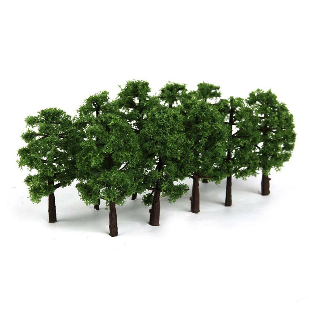30pcs 3.5cm Model Trees. Model Railway/Train Layout Scenery. Miniature detail.