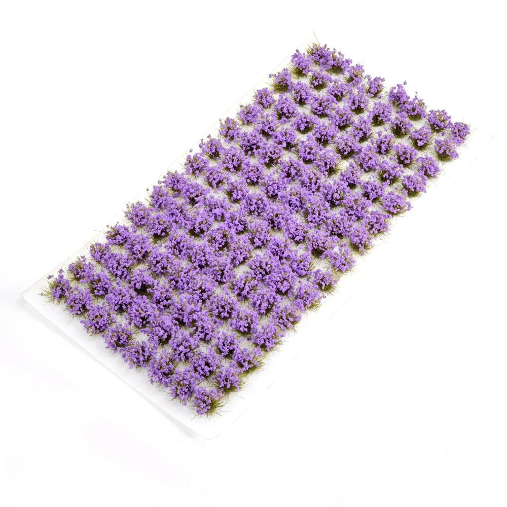 Miniature Flower Grass Railway Train Model Making Static Flower Tufts for Model Rail Scenery.