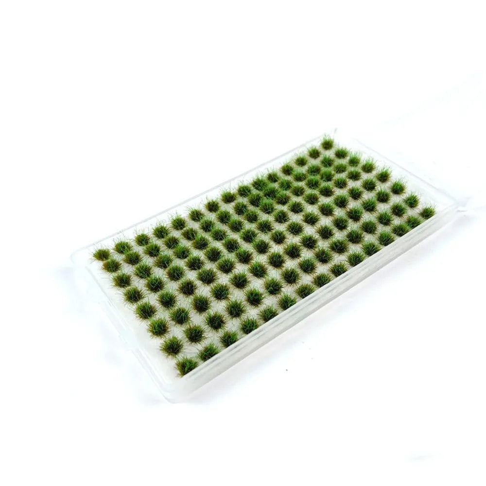 Static Scenery Grass Tuft Model Miniature Shrubs Terrain Model Kit Miniature Grass Cluster Simulation 5mm/8mm Static Grass Tuft