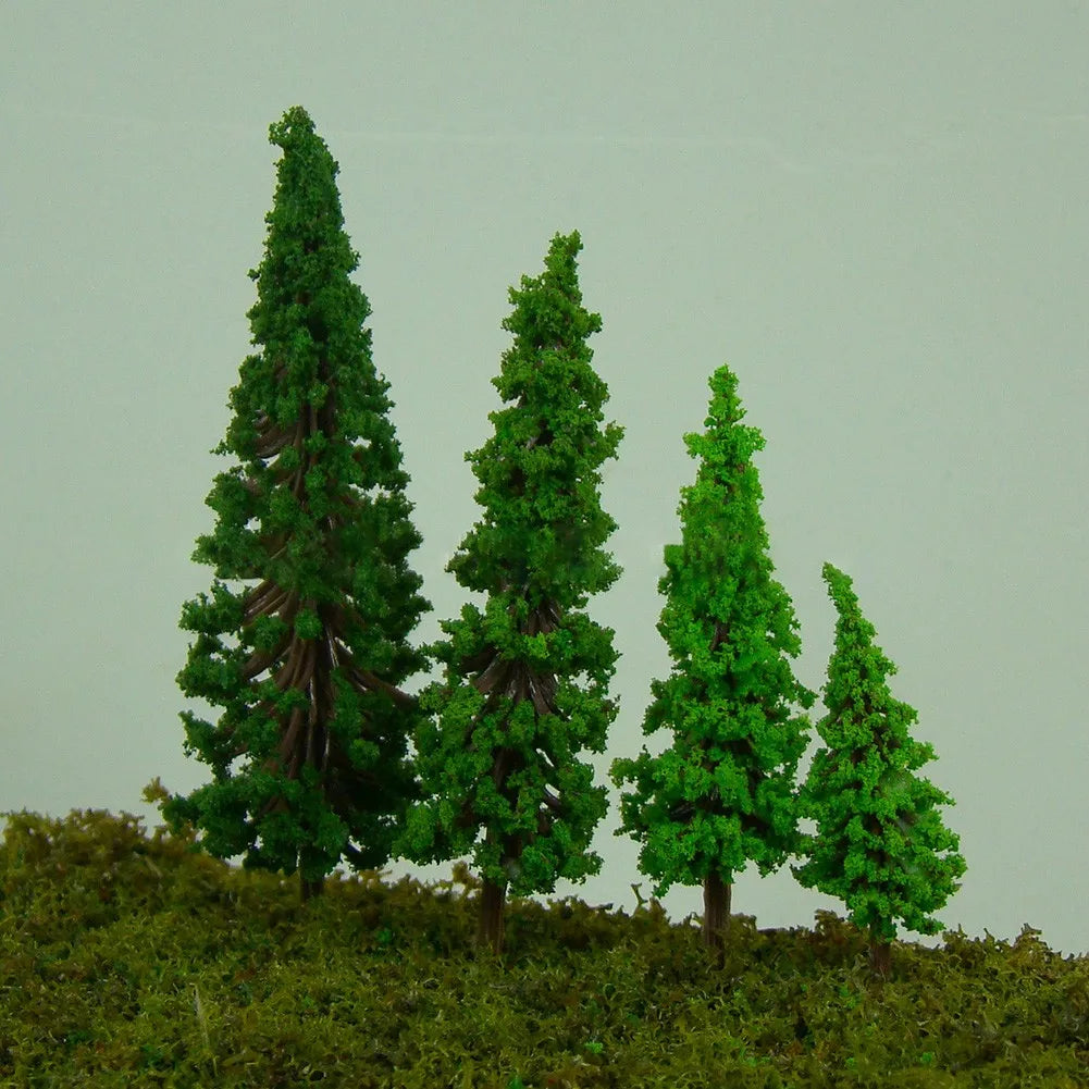 40pcs Model Trees 1:100 Model Train Railroad Layout Scenery Landscapes