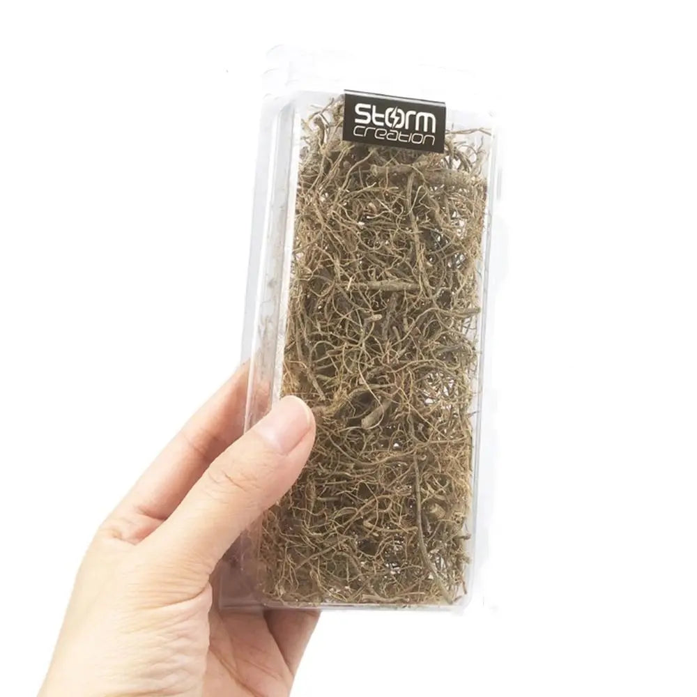 1 Box Scene Model Micro Landscape DIY Accessories 1 Box Miniature Plant Creepers Simulation Rattan Leaves Sand Table Vegetation