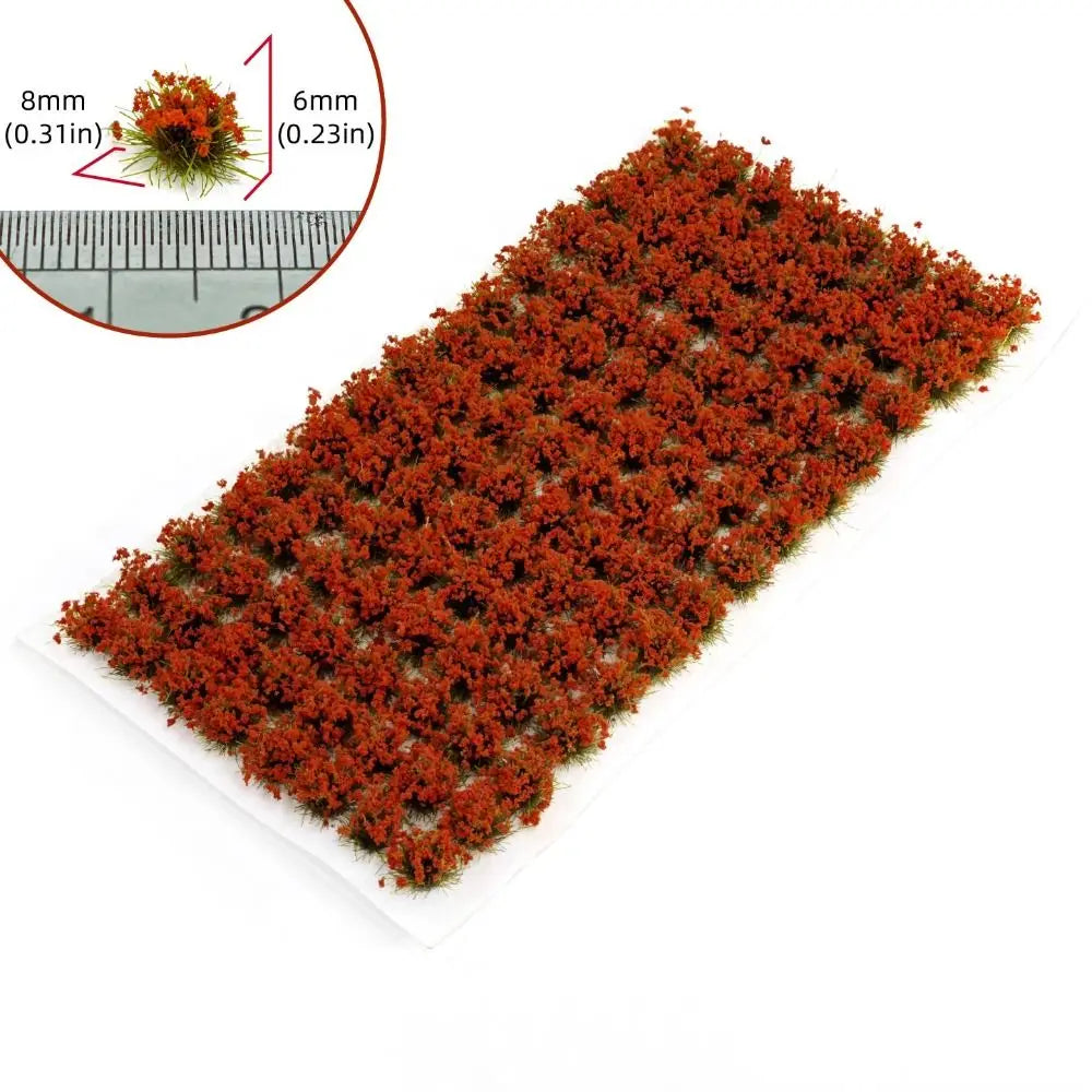 Miniature Flower Grass. Model Railway/Train Layout Scenery. Miniature detail.