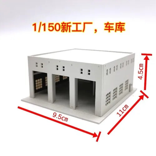 1/150 Scale Building City Street. Model Railway Layout Scene