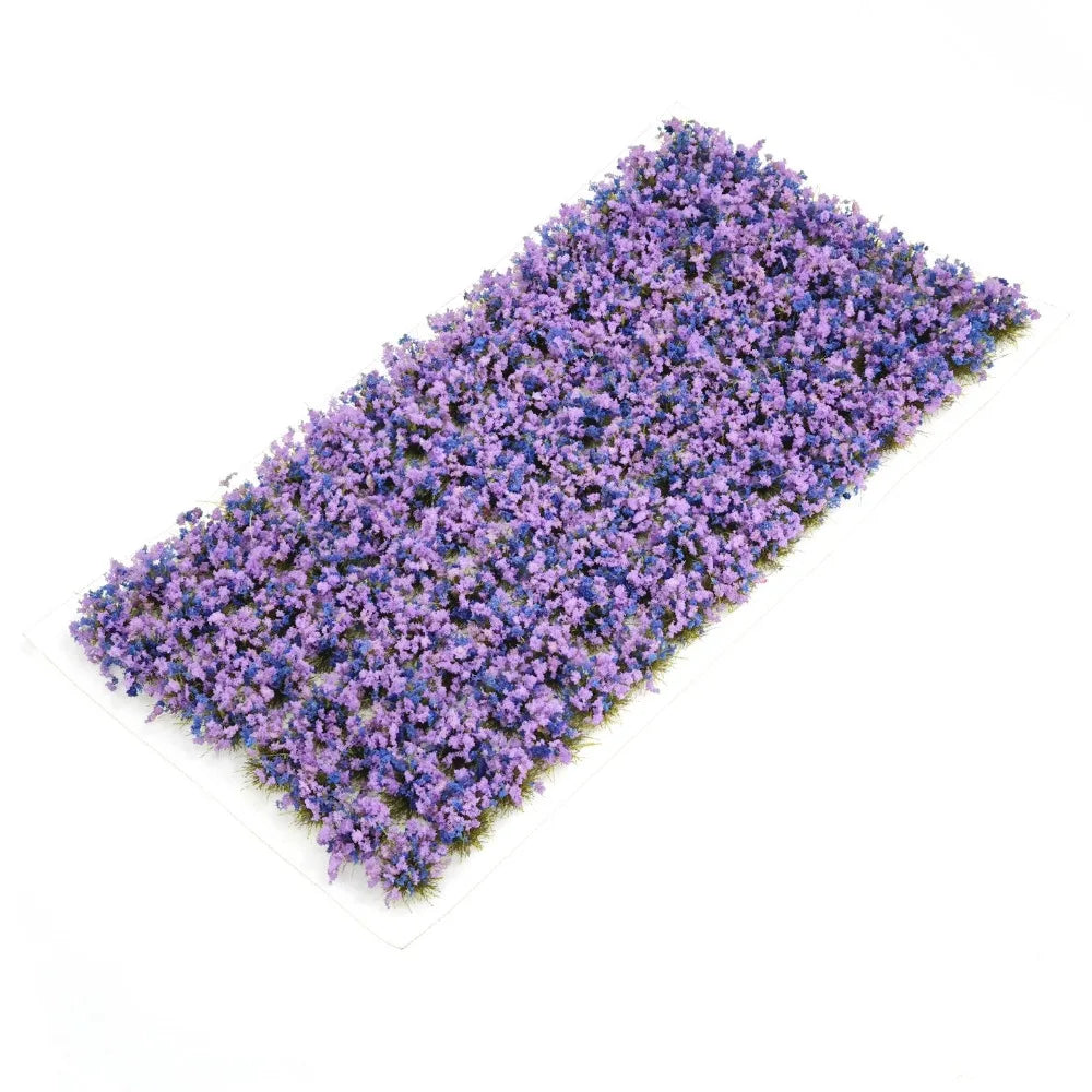 Miniature Flower Grass Railway Train Model Making Static Flower Tufts for Model Rail Scenery.