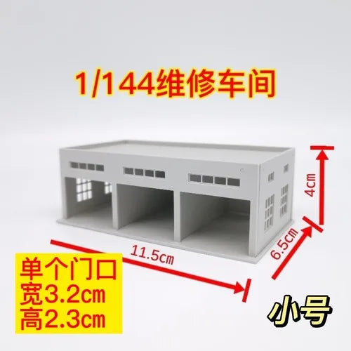 1/150 Scale Building City Street. Model Railway Layout Scene