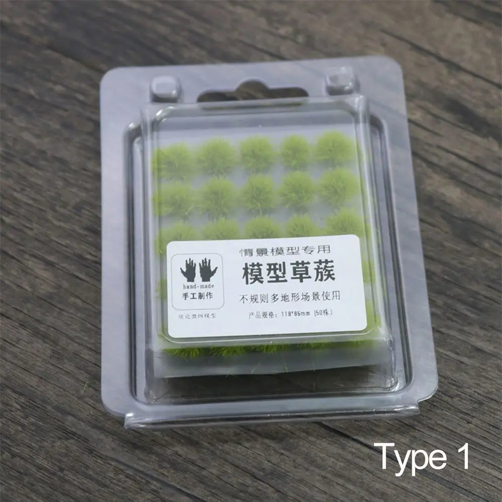 1 Box Scene Model Micro Landscape DIY Accessories 1 Box Miniature Plant Creepers Simulation Rattan Leaves Sand Table Vegetation