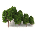 20 Train Layout Model Trees 1:75 HO Model Railway/Train Layout Scenery. Miniature detail.