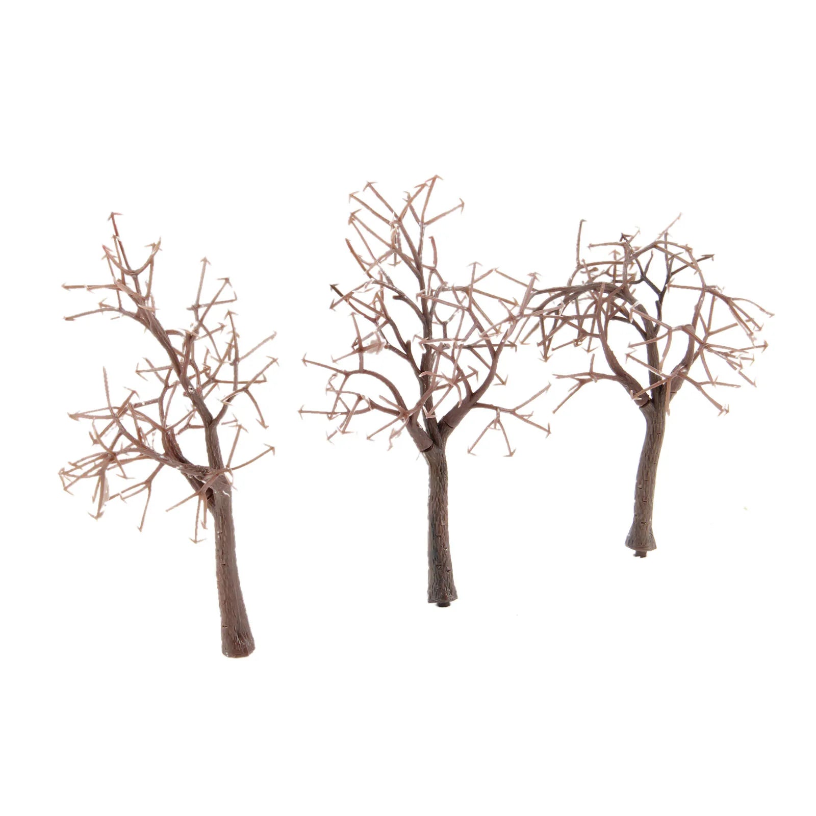 10 pcs 12cm Bare Trunk Tree. Model Railway/Train Layout Scenery. Miniature detail. HO OO Scale Train Building Garden Park Winter Scene Layout