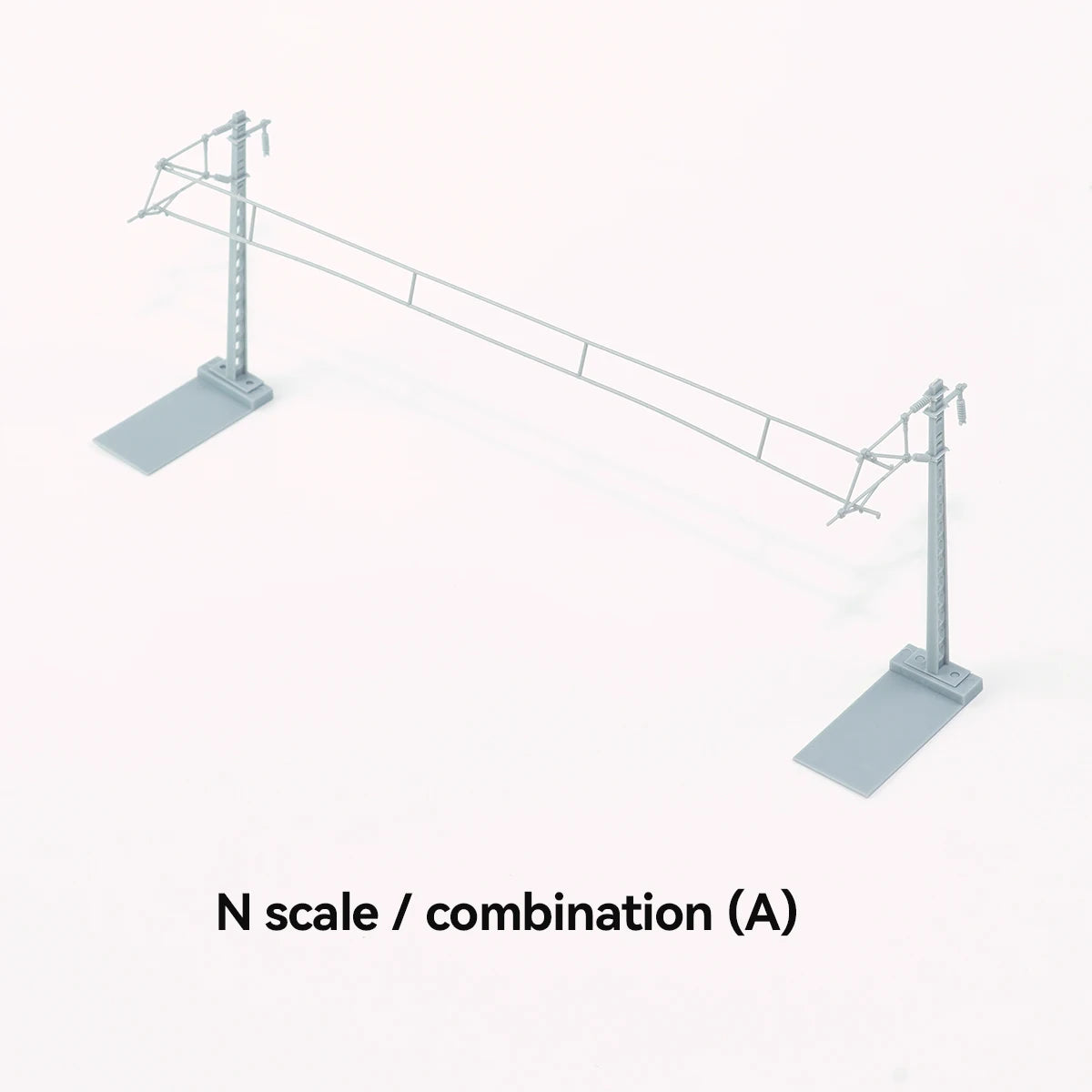 N Scale  Flexible Railway Fence Metal Miniature Landscape Scenery