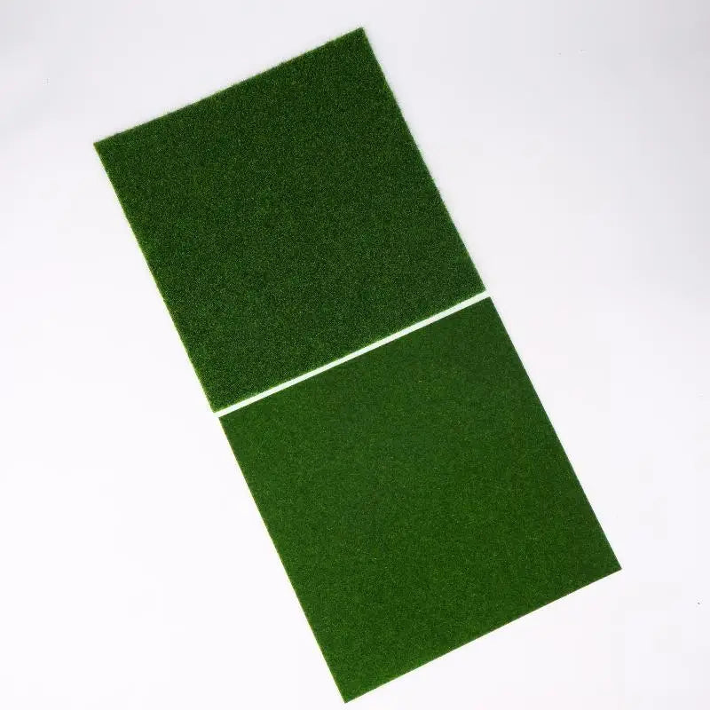 15/30cm Square Grass Mat 3/5/8mm Thick Artificial Lawn Carpet 1/2PCS