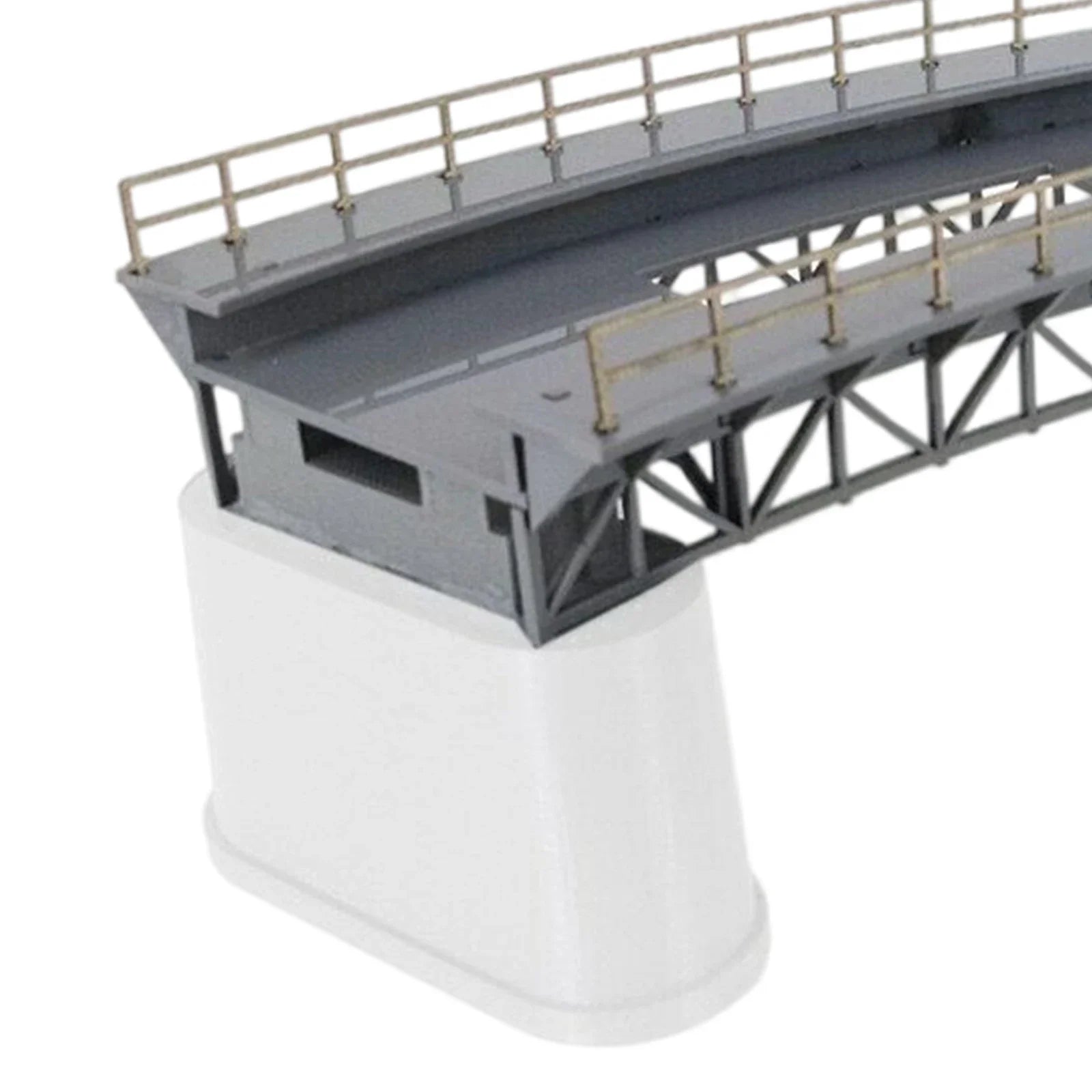 1:87 HO Scale Model Railway Scenery Bridge.